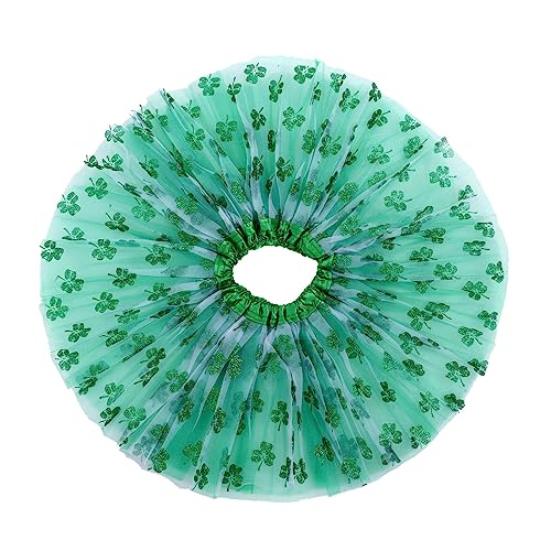 FOMIYES 1 Stück Klee Netz Kleid Mädchen Tüllrock Grüner Shamrock -rock Kindes Mädchen -tutu-kleid Shamrock -kostüm Shamrock -ballettrock Tutu-kostüme Für Mädchen Stoff Green FOMIYES 1 Stück Klee Netz Kleid Mädchen Tüllrock Grüner Shamrock -rock Kindes Mädchen -tutu-kleid Shamrock -kostüm Shamrock -ballettrock Tutu-kostüme Für Mädchen Stoff Green von FOMIYES