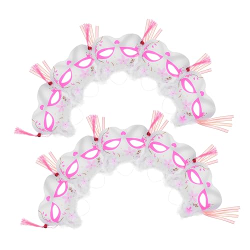 FOMIYES 10 Stück Japanische Fuchsmaske mit Led-lichtern Halbes Gesicht Flauschiges Design Leichte Atmungsaktive Cosplay-maske für Erwachsene für Halloween und Kostümpartys FOMIYES 10 Stück Japanische Fuchsmaske mit Led-lichtern Halbes Gesicht Flauschiges Design Leichte Atmungsaktive Cosplay-maske für Erwachsene für Halloween und Kostümpartys von FOMIYES