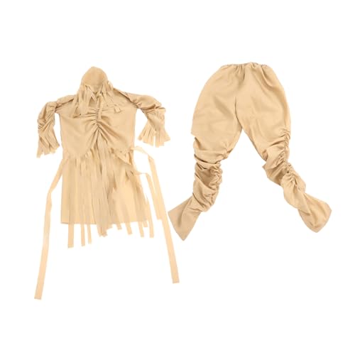 FOMIYES 1Satz Erwachsenes Gruseliges Mumienkostüm für Halloween Einteiliges mit Elastischen Bändern für Optimalen Sitz für Schaurige Feiern Kostümpartys von FOMIYES