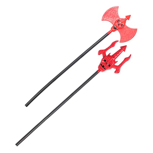 FOMIYES 1Satz Halloween Teufelsdreizack Requisiten Cosplay Kostümzubehör für Halloween Partys Realistische Details Sicher für Bühnenauftritte FOMIYES 1Satz Halloween Teufelsdreizack Requisiten Cosplay Kostümzubehör für Halloween Partys Realistische Details Sicher für Bühnenauftritte von FOMIYES