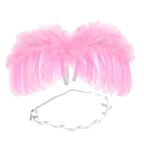 FOMIYES 1Satz Kopfschmuck mit Flügeln für Kostümzubehör Hellrosa für Fotografie Bühnenaufführungen und Festlichkeiten Hochwertige und Langlebige Foto Requisite FOMIYES 1Satz Kopfschmuck mit Flügeln für Kostümzubehör Hellrosa für Fotografie Bühnenaufführungen und Festlichkeiten Hochwertige und Langlebige Foto Requisite von FOMIYES