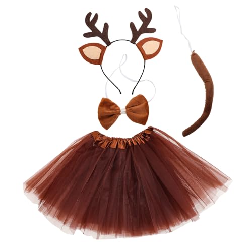 FOMIYES 1Satz Rentierohren Stirnband für Tierkostüm mit Tutu Rock Fliege für Halloween Karneval Cosplay Weihnachtsfeiern Leicht FOMIYES 1Satz Rentierohren Stirnband für Tierkostüm mit Tutu Rock Fliege für Halloween Karneval Cosplay Weihnachtsfeiern Leicht von FOMIYES