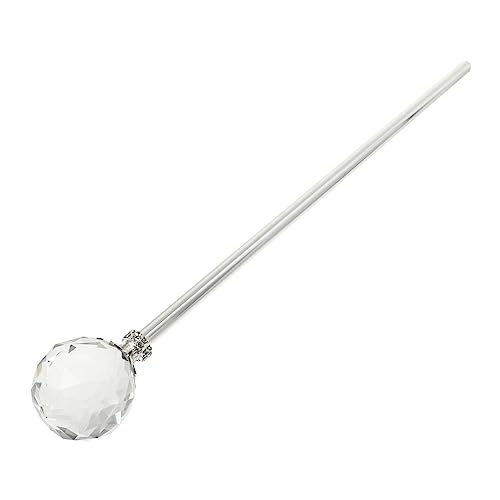FOMIYES 1Stück Kristallkugel für Halloween Cosplay Exquisites Kostümzubehör Silber für Rollenspiel Festliche Anlässe von FOMIYES
