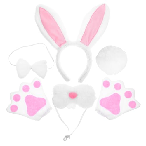 FOMIYES 1satz Easter Costume Mit Ohren Und Fliege Für Ostern Karneval Fotografie Und Cosplay Leicht Bequem Und Wiederverwendbar FOMIYES 1satz Easter Costume Mit Ohren Und Fliege Für Ostern Karneval Fotografie Und Cosplay Leicht Bequem Und Wiederverwendbar von FOMIYES
