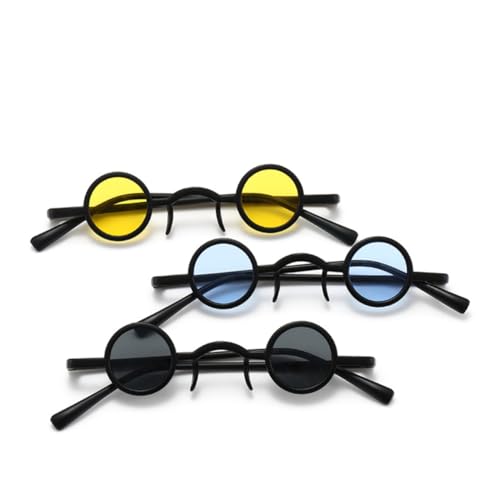 FOMIYES 2 Paare Brille Fälschen Männer Erwachsene Party Funky Retro Trendy Gläser Fit Unisex Runden Alte Mode Lustig Schwarz Geformt Black FOMIYES 2 Paare Brille Fälschen Männer Erwachsene Party Funky Retro Trendy Gläser Fit Unisex Runden Alte Mode Lustig Schwarz Geformt Black von FOMIYES