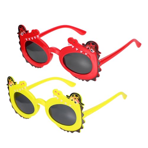 FOMIYES 2 Paare Lustige Sonnenbrillen Cartoon Design Einzigartige Party Sonnenbrillen für Karneval Cosplay Spaß Events von FOMIYES