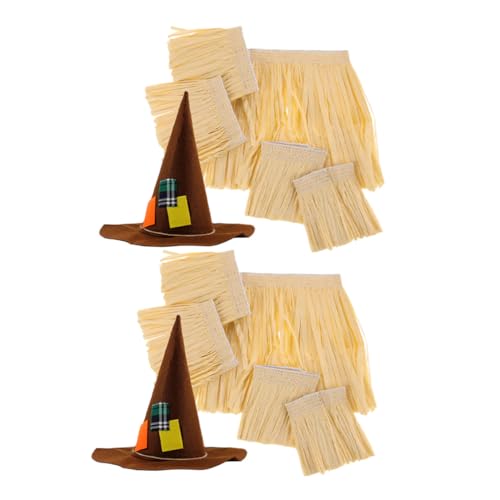 FOMIYES 2 Sätze Hawaii Raffia Kostüm mit Fransen Leichtes Atmungsaktives Gras Outfit für Damen und Herren Hexenhut Halskette Fuß und Handgelenkbändern Luau Party Zubehör für Strand und FOMIYES 2 Sätze Hawaii Raffia Kostüm mit Fransen Leichtes Atmungsaktives Gras Outfit für Damen und Herren Hexenhut Halskette Fuß und Handgelenkbändern Luau Party Zubehör für Strand und von FOMIYES