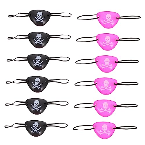 FOMIYES 2 Sätze Piraten-augenklappe Augenmaske Halloween Augenpflaster Augenringe Black Eye Leichte Brille Patch Schädel-augenmaske Halloween-augenklappen Plastik 20 Stück * 2 FOMIYES 2 Sätze Piraten-augenklappe Augenmaske Halloween Augenpflaster Augenringe Black Eye Leichte Brille Patch Schädel-augenmaske Halloween-augenklappen Plastik 20 Stück * 2 von FOMIYES