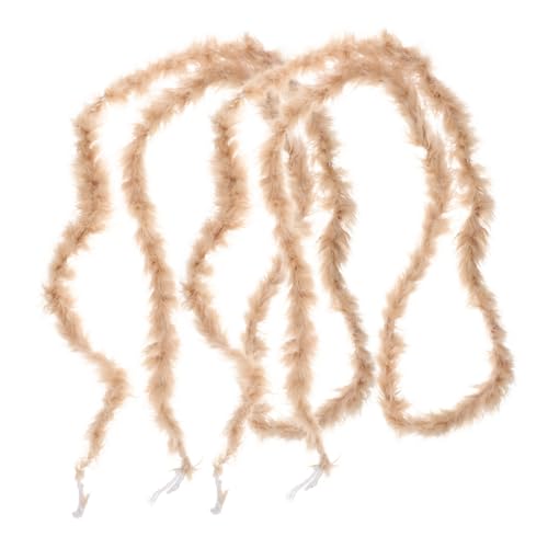 FOMIYES 2 Stück Dekorative für Federstreifen bunt Kostüm Federboa Party -Requisiten Federboa anziehen Truthahnfederboa Federboa für Festliche Truthahnfedern Light Brown FOMIYES 2 Stück Dekorative für Federstreifen bunt Kostüm Federboa Party -Requisiten Federboa anziehen Truthahnfederboa Federboa für Festliche Truthahnfedern Light Brown von FOMIYES