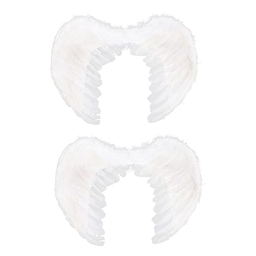 FOMIYES 2 Stück Engelsflügel Kostümflügel für Karneval Halloween für Jahre Kostümzubehör für Junge FOMIYES 2 Stück Engelsflügel Kostümflügel für Karneval Halloween für Jahre Kostümzubehör für Junge von FOMIYES