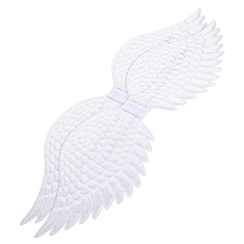 FOMIYES 2 Stück Engelsflügel Requisiten Von Kostüm Flügelverzierung Halloween Requisiten Cosplay Flügel Engel-cosplay Party Wing Requisiten Cosplay-party-flügel Cosplay-flügel Tuch Silber FOMIYES 2 Stück Engelsflügel Requisiten Von Kostüm Flügelverzierung Halloween Requisiten Cosplay Flügel Engel-cosplay Party Wing Requisiten Cosplay-party-flügel Cosplay-flügel Tuch Silber von FOMIYES