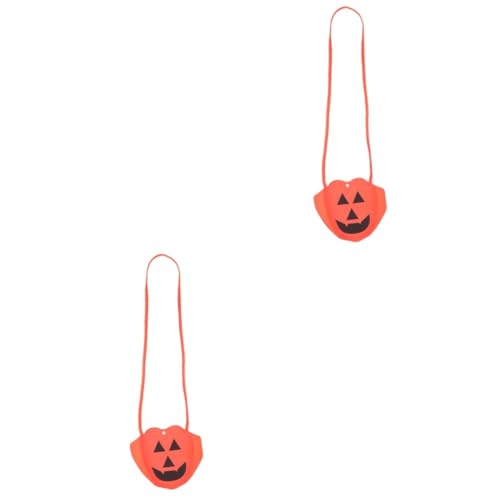 FOMIYES 2 Stück Halloween Geschenktüte mit Kürbis Kleine Süße Halloween Candy Bag Tragbare Party Deko Tasche Kostüm Kompakt und Detailreich Gestaltet für Süßigkeiten und Mitgebsel FOMIYES 2 Stück Halloween Geschenktüte mit Kürbis Kleine Süße Halloween Candy Bag Tragbare Party Deko Tasche Kostüm Kompakt und Detailreich Gestaltet für Süßigkeiten und Mitgebsel von FOMIYES