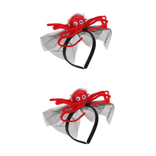 FOMIYES 2 Stück Halloween Stirnband Spinne aus Plüsch Leichtes und Bequemes Cosplay Haarband für Erwachsene Party Accessoire für Halloween Karneval Fotoshooting und Mottopartys FOMIYES 2 Stück Halloween Stirnband Spinne aus Plüsch Leichtes und Bequemes Cosplay Haarband für Erwachsene Party Accessoire für Halloween Karneval Fotoshooting und Mottopartys von FOMIYES