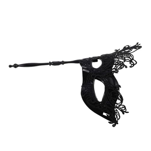 FOMIYES 2 Stück Handgehaltene Stabmasken Spitzen Outfits Halloween Maskenkostüme Phantom Der Opernmaske Bekleidung Scream Maske Verblendete Venezianische Maske Rote Partymaske FOMIYES 2 Stück Handgehaltene Stabmasken Spitzen Outfits Halloween Maskenkostüme Phantom Der Opernmaske Bekleidung Scream Maske Verblendete Venezianische Maske Rote Partymaske von FOMIYES
