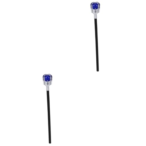 FOMIYES 2 Stück Realistischer Königszepter Cosplay Requisite für Halloween Kostüm Party Zubehör Robuster Langlebiger Stab mit Funkelndem Design für Bühnenauftritte FOMIYES 2 Stück Realistischer Königszepter Cosplay Requisite für Halloween Kostüm Party Zubehör Robuster Langlebiger Stab mit Funkelndem Design für Bühnenauftritte von FOMIYES