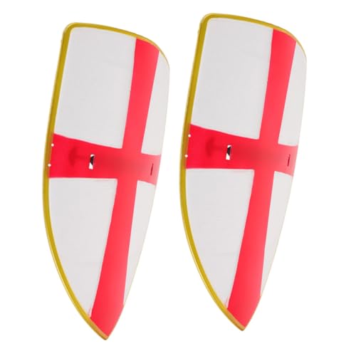 FOMIYES 2 Stück Schild Zahlenschlüssel Ritter Kriege Krieger Mittelalter Kostüm Cosplay Partyzubehör Party Kleiner Schild Partyspiel Schild Spielschild Für Jungen Kunststoff Weiß FOMIYES 2 Stück Schild Zahlenschlüssel Ritter Kriege Krieger Mittelalter Kostüm Cosplay Partyzubehör Party Kleiner Schild Partyspiel Schild Spielschild Für Jungen Kunststoff Weiß von FOMIYES