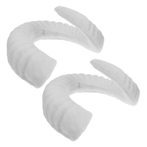 FOMIYES 2 Stück Sheep Horn Headband Halloween Cosplay Haarschmuck DIY Material Robust Komfortabel Vielseitig für Party Kostüm Zubehör von FOMIYES