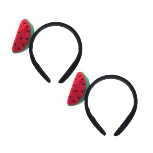 FOMIYES 2 Stück Simuliertes Fruchtstirnband Obststirnband Wassermelonenkostüm für Wassermelonenzubehör Wassermelonen-Stirnbänder Stoff rot FOMIYES 2 Stück Simuliertes Fruchtstirnband Obststirnband Wassermelonenkostüm für Wassermelonenzubehör Wassermelonen-Stirnbänder Stoff rot von FOMIYES