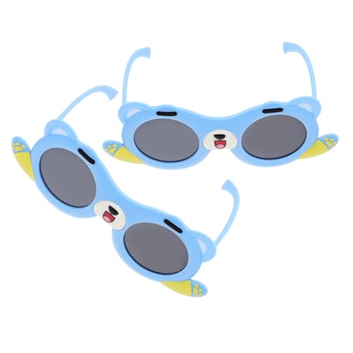 FOMIYES 2 Stück Sonnenbrille Hund Schatten Thematisiert Körperpflege Geformt Hunde Schauspiel Kleinkind Partybrille Chihuahua Karikatur Requisiten Welpe Stk Sky-blue FOMIYES 2 Stück Sonnenbrille Hund Schatten Thematisiert Körperpflege Geformt Hunde Schauspiel Kleinkind Partybrille Chihuahua Karikatur Requisiten Welpe Stk Sky-blue von FOMIYES