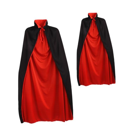 FOMIYES 2 Stück Teiliges Klassisches Cape für Halloween Party Vampir Umhang für Cosplay und Dekoration Erwachsene FOMIYES 2 Stück Teiliges Klassisches Cape für Halloween Party Vampir Umhang für Cosplay und Dekoration Erwachsene von FOMIYES