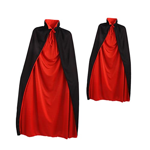 FOMIYES 2 Stück Vampir-Umhang Kap Vampirumhang für Halloween -Kostüm Mantel Vampire Umhang mit Halloween-Motiven Umhang für Halloween Halloween-Umhang- Halloween- Stoff FOMIYES 2 Stück Vampir-Umhang Kap Vampirumhang für Halloween -Kostüm Mantel Vampire Umhang mit Halloween-Motiven Umhang für Halloween Halloween-Umhang- Halloween- Stoff von FOMIYES