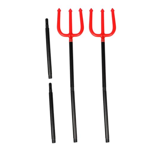 FOMIYES 2 Stück Verkleide Requisiten Heugabel-stütze Mistgabel Kostüm Teufel Kostümzubehör Halloween Heugabel Teufelskostümzubehör Cosplay- Halloweenkostüm Dämon Heugabel Plastik FOMIYES 2 Stück Verkleide Requisiten Heugabel-stütze Mistgabel Kostüm Teufel Kostümzubehör Halloween Heugabel Teufelskostümzubehör Cosplay- Halloweenkostüm Dämon Heugabel Plastik von FOMIYES
