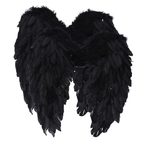 FOMIYES 2Stücke Große Engelsflügel für Cosplay Leichte Kostüm Requisite für Frauen für Weihnachten Bühnenauftritte FOMIYES 2Stücke Große Engelsflügel für Cosplay Leichte Kostüm Requisite für Frauen für Weihnachten Bühnenauftritte von FOMIYES