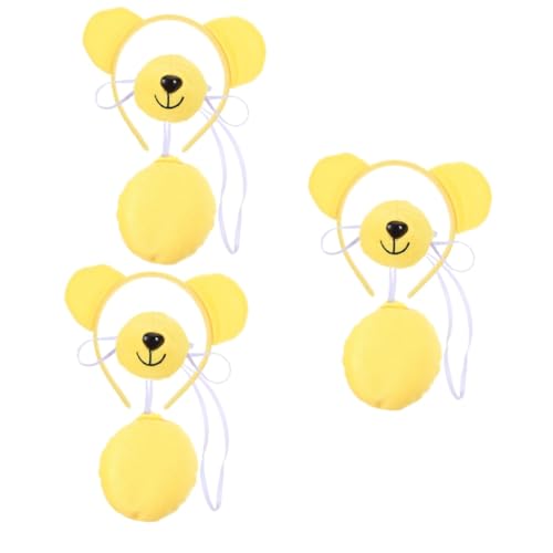 FOMIYES 3 Sätze Kostümset für Lustiger Haarreif mit Nase Verstellbar Leicht Abnehmbar für Partys Aufführungen Cosplay Events Perfektes Zubehör für Kleine Tierfreunde FOMIYES 3 Sätze Kostümset für Lustiger Haarreif mit Nase Verstellbar Leicht Abnehmbar für Partys Aufführungen Cosplay Events Perfektes Zubehör für Kleine Tierfreunde von FOMIYES