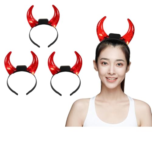 FOMIYES 3 Stk Dämon Horn Stirnband Led Teufelshörner Stirnband Halloween Teufelshörner Stirnband Teufelshaarreifen Stirnband Aus Teufelshorn Cosplay Elektronische Bauteile 3d Bilden FOMIYES 3 Stk Dämon Horn Stirnband Led Teufelshörner Stirnband Halloween Teufelshörner Stirnband Teufelshaarreifen Stirnband Aus Teufelshorn Cosplay Elektronische Bauteile 3d Bilden von FOMIYES