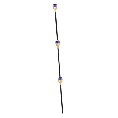 FOMIYES 3 Stück Halloween Cosplay Königszepter Blau Gold Robustes Kostüm Accessoire für Leichter Halloween Partystab für Rollenspiele und Dekoration von FOMIYES