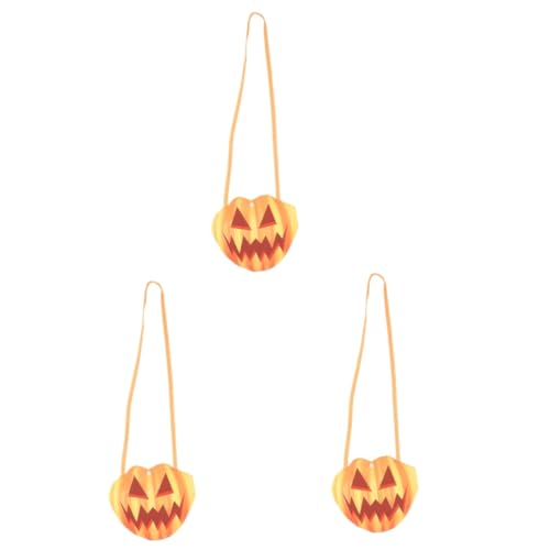 FOMIYES 3 Stück Halloween Geschenktasche mit Kürbismotiv Kleine Langlebige Candy Bag für Halloween Kostüm Komfortabel Tragbar Vielseitig für Cosplay und Festtagsdeko FOMIYES 3 Stück Halloween Geschenktasche mit Kürbismotiv Kleine Langlebige Candy Bag für Halloween Kostüm Komfortabel Tragbar Vielseitig für Cosplay und Festtagsdeko von FOMIYES