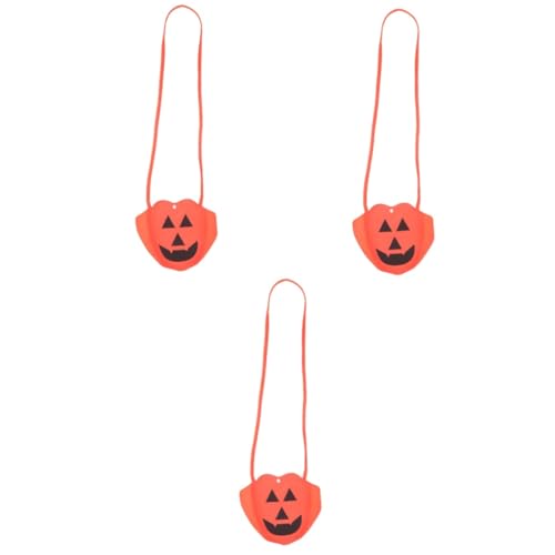 FOMIYES 3 Stück Halloween Süßigkeiten Tasche mit Kürbismotiv Langlebige und Materialien Vielseitige Cosplay und Party Geschenktüte für Trick Treating Zubehör FOMIYES 3 Stück Halloween Süßigkeiten Tasche mit Kürbismotiv Langlebige und Materialien Vielseitige Cosplay und Party Geschenktüte für Trick Treating Zubehör von FOMIYES