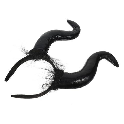 FOMIYES 3 Stück Halloween Teufelshorn Haarreif aus Leichtem Komfortables Stirnband mit Schwarzen Oxhörnern Cosplay Kopfschmuck für Halloween Party und Karneval Langlebiges Accessoire für FOMIYES 3 Stück Halloween Teufelshorn Haarreif aus Leichtem Komfortables Stirnband mit Schwarzen Oxhörnern Cosplay Kopfschmuck für Halloween Party und Karneval Langlebiges Accessoire für von FOMIYES