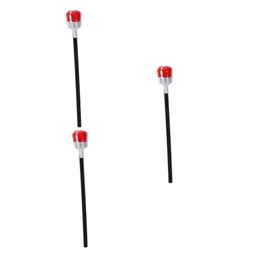 FOMIYES 3 Stück Leichtes Königszepter Dekorativer Cosplay Gehstock für Halloween Party Requisit Robustes Kostüm Accessoire für Karneval Bühnenauftritte und Rollenspiele von FOMIYES