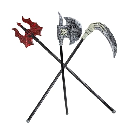 FOMIYES 3 Stück Simulierte Waffenspielzeuge Halloween Dekorationen Halloween Spielzeuge Cosplay Zubehör Halloween Requisiten Für Halloween Partygeschenke Halloween Für Bunter von FOMIYES
