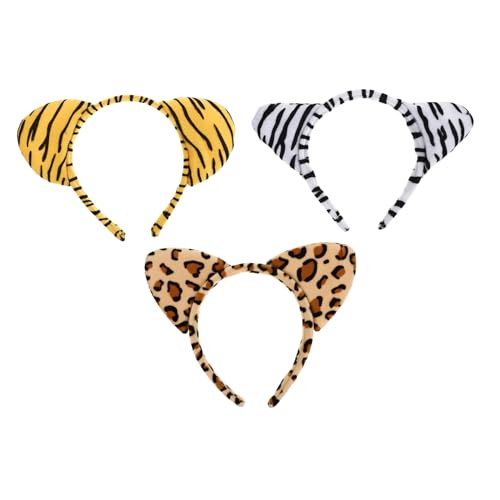 FOMIYES 3 Stück Teiliges Plüsch Haarband mit Niedlichen Tierohren Weiches Haarreif Bequemes Originelles Headwear für Mädchen Cosplay und Festtagsdekoration FOMIYES 3 Stück Teiliges Plüsch Haarband mit Niedlichen Tierohren Weiches Haarreif Bequemes Originelles Headwear für Mädchen Cosplay und Festtagsdekoration von FOMIYES