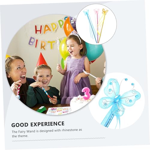 FOMIYES 3 Stück Teiliges Schmetterlings Bunte Leichte und Langlebige Feenstäbe für Bühnenauftritte Tanz und Party Geeignet als Requisiten für Mädchen FOMIYES 3 Stück Teiliges Schmetterlings Bunte Leichte und Langlebige Feenstäbe für Bühnenauftritte Tanz und Party Geeignet als Requisiten für Mädchen von FOMIYES