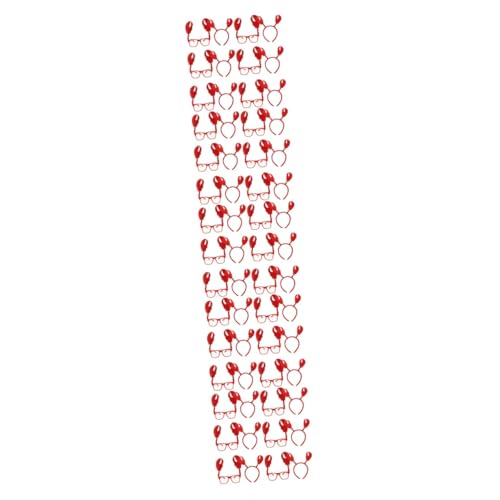 FOMIYES 30 Sätze Krabbenaugenlinsenrefer Bands für Halloween Kostüm Sonnenbrille Krabben-Partygeschenke Cartoonstirnband Cosplay Krabben Haarband Cartoon-Haarband Vlies rot FOMIYES 30 Sätze Krabbenaugenlinsenrefer Bands für Halloween Kostüm Sonnenbrille Krabben-Partygeschenke Cartoonstirnband Cosplay Krabben Haarband Cartoon-Haarband Vlies rot von FOMIYES