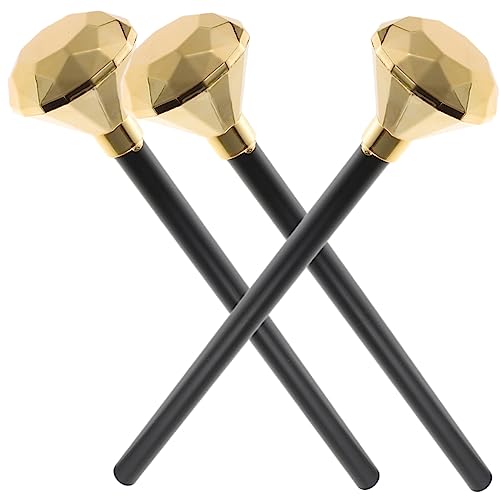 FOMIYES 3Stücke Königlicher Requisiten für Cosplay Bühnenaufführungen Leichtgewichtig Diamantdesign für Halloween Kostümpartys von FOMIYES