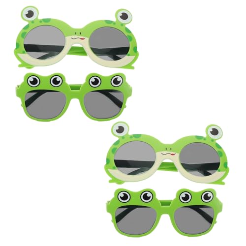 FOMIYES 4 Frosch Sonnenbrillen Luau Partybrillen Für Damen Und Herren – Lustige Hawaii Brillen – Retro Rave Party Erwachsene Geburtstagsgeschenk Halloween Fotoautomat FOMIYES 4 Frosch Sonnenbrillen Luau Partybrillen Für Damen Und Herren – Lustige Hawaii Brillen – Retro Rave Party Erwachsene Geburtstagsgeschenk Halloween Fotoautomat von FOMIYES
