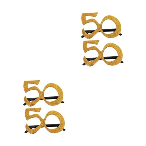 FOMIYES 4 Stck. Glitzer Partybrillen Zahl Geformt Leichte Geburtstag Dekoration Fotorequisiten für Jubiläumsfeier Kreative Foto Accessoires FOMIYES 4 Stck. Glitzer Partybrillen Zahl Geformt Leichte Geburtstag Dekoration Fotorequisiten für Jubiläumsfeier Kreative Foto Accessoires von FOMIYES