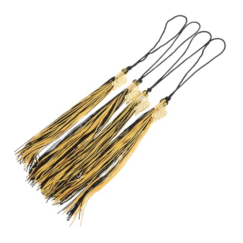 FOMIYES 4 Stück Abschlusshut Quaste Gedenkquaste Für Den Abschluss Fransen Absolvent DIY Kappe Dekoration Souvenir Abschlussquaste 2025 Doktorgrad Quaste Charm Polyester FOMIYES 4 Stück Abschlusshut Quaste Gedenkquaste Für Den Abschluss Fransen Absolvent DIY Kappe Dekoration Souvenir Abschlussquaste 2025 Doktorgrad Quaste Charm Polyester von FOMIYES