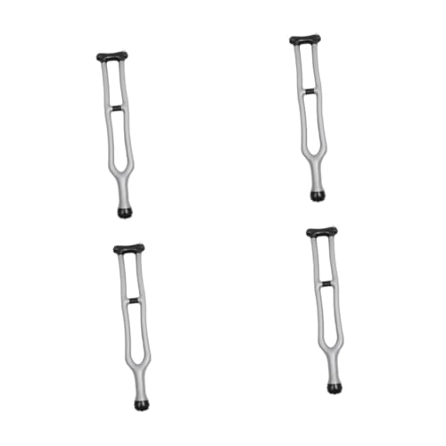 FOMIYES 4 Stück Aufblasbarer Gehstock PVC Leichtes Realistisches Aufblasbares Gehstock für Kostüm Bühne Party Karneval Halloween Old Man Accessoire Vielseitig Einsetzbar von FOMIYES