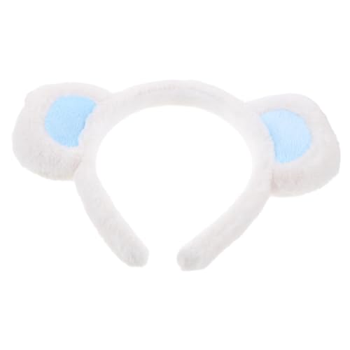 FOMIYES 4 Stück Flauschiges Teiliges Bärenohr Stirnband für Mädchen und Frauen Cartoon Haarreif Weiches Material für Cosplay Festival Party Fotografie und Kostümzubehör von FOMIYES