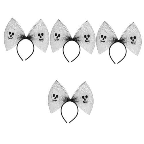 FOMIYES 4 Stück Halloween Haarschmuck Netzstoff Schleifen Haarreif mit und Spinnendekor Dekoratives Party Haarband für Erwachsene für Halloween Kostüm Karneval und Cosplay FOMIYES 4 Stück Halloween Haarschmuck Netzstoff Schleifen Haarreif mit und Spinnendekor Dekoratives Party Haarband für Erwachsene für Halloween Kostüm Karneval und Cosplay von FOMIYES