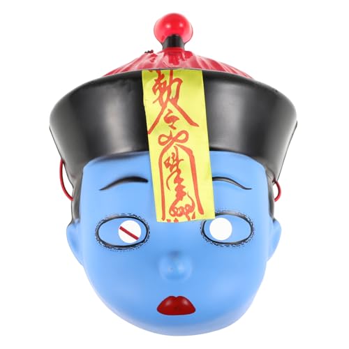 FOMIYES 4 Stück Halloween Zombie Maske Atmungsaktive Cosplay Gesichtsmaske Wiederverwendbar Einzigartiges Design für Kostümparty und Faschingsfeier für Halloween Verkleidung von FOMIYES