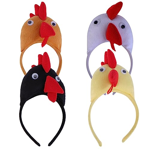 FOMIYES 4 Stück Kopfbedeckung Haarschmuck Baby-küken-stirnband Huhn-stirnband-kostüm Stirnband Verkleiden Hahn-plüsch-kostüm Cosplay-kopfschmuck Kinderkleidung Damen Pp Baumwolle Tier FOMIYES 4 Stück Kopfbedeckung Haarschmuck Baby-küken-stirnband Huhn-stirnband-kostüm Stirnband Verkleiden Hahn-plüsch-kostüm Cosplay-kopfschmuck Kinderkleidung Damen Pp Baumwolle Tier von FOMIYES