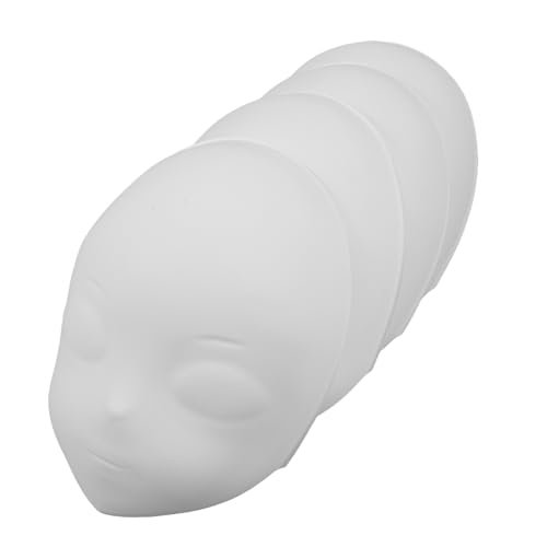 FOMIYES 4 Stück Weiße Bemalbare Masquerade-masken für Glatte Kunststoff-blanko-masken zum Diy-bemalen Wiederverwendbar Leicht für Halloween Karneval und Kostümpartys FOMIYES 4 Stück Weiße Bemalbare Masquerade-masken für Glatte Kunststoff-blanko-masken zum Diy-bemalen Wiederverwendbar Leicht für Halloween Karneval und Kostümpartys von FOMIYES