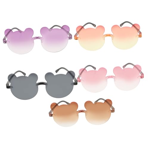 FOMIYES 5 Stück Cartoon -sonnenbrille Karikatur Sonnenbrillen-requisite Kinderbrille Sonnenbrille Partybrillen Für Sonnenbrille Für Mädchen Stk FOMIYES 5 Stück Cartoon -sonnenbrille Karikatur Sonnenbrillen-requisite Kinderbrille Sonnenbrille Partybrillen Für Sonnenbrille Für Mädchen Stk von FOMIYES