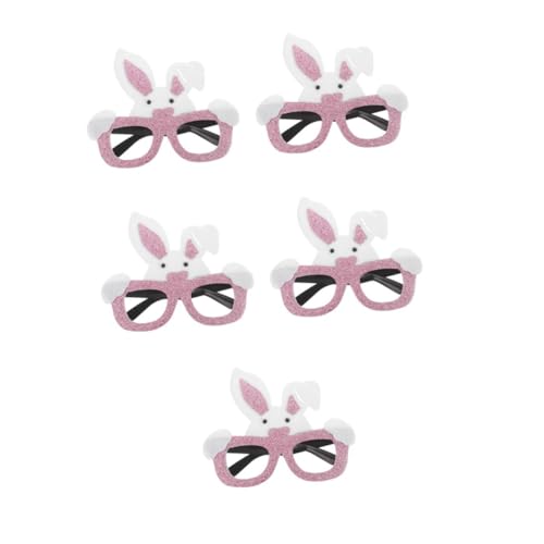 FOMIYES 5 Stück Easter Bunny Party Brille für Erwachsene Leichte Bequeme Osterbrillen als Fotorequisiten und Festliche Hasen Accessoires für Party Fotoshootings und Feiertagskostüme FOMIYES 5 Stück Easter Bunny Party Brille für Erwachsene Leichte Bequeme Osterbrillen als Fotorequisiten und Festliche Hasen Accessoires für Party Fotoshootings und Feiertagskostüme von FOMIYES